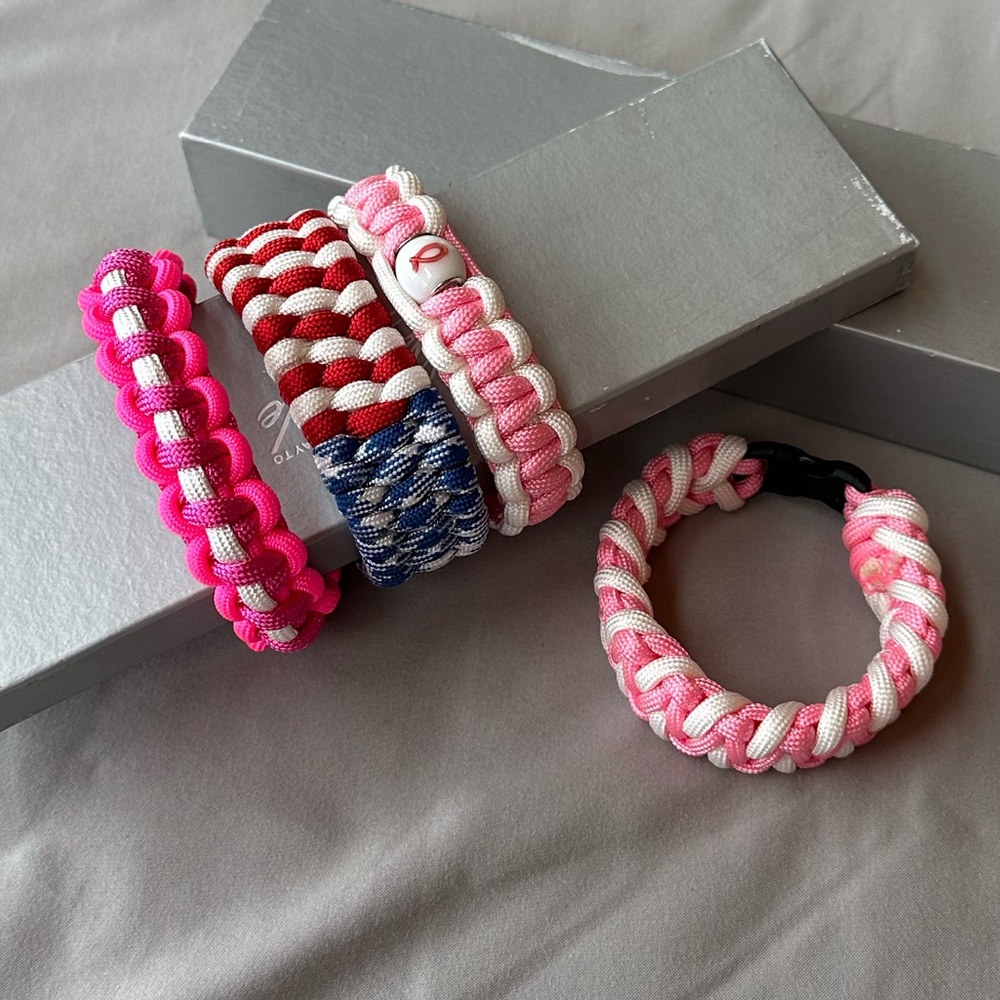 Paracord Survival Bracelet Bundle
